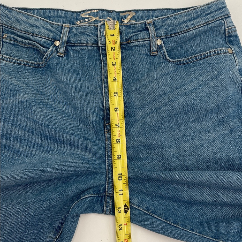 Seven7 Metro Ultra High Rise Skinny Jeans Size 12 - Picture 7 of 9